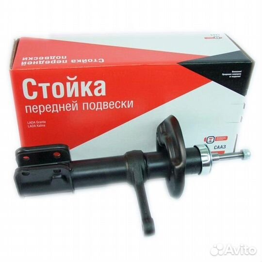 Стойка передняя 1119 Х/Б левая сааз (масл) (111902