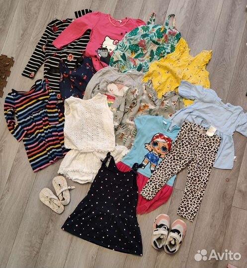 Пакет вещей на девочку 92 см