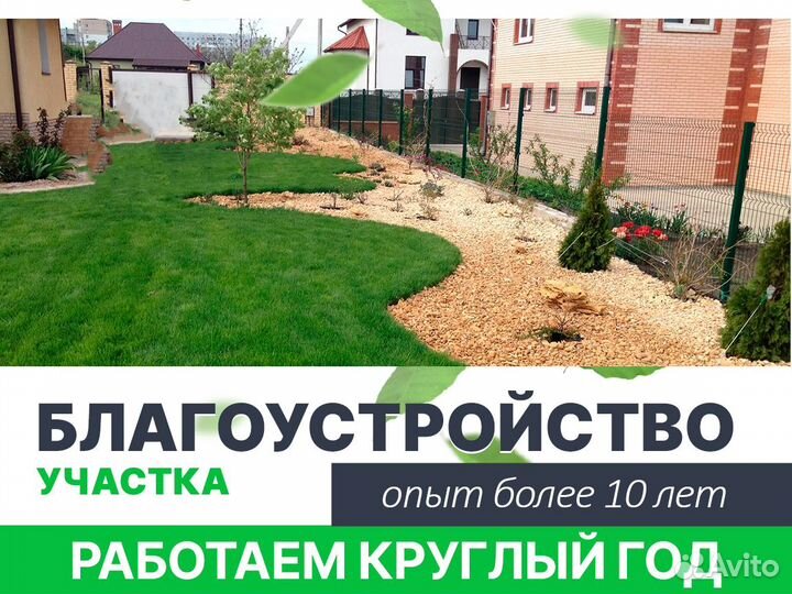 Газон под ключ