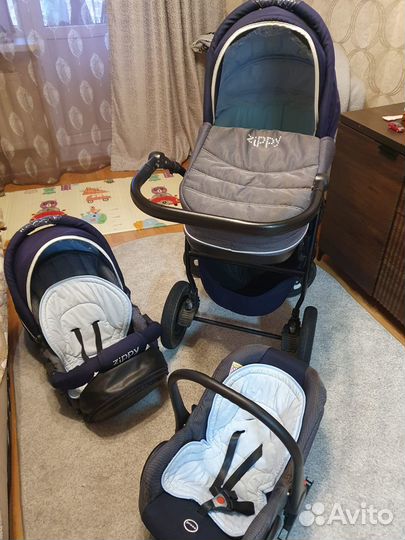 Детская коляска tutis zippy 3 в 1