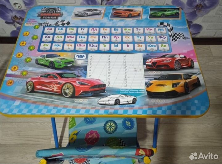 Детский стол и стул Nika складной