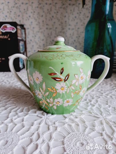 Старинная сахарница Песочное