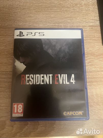 Resident evil 4 remake ps5 диск