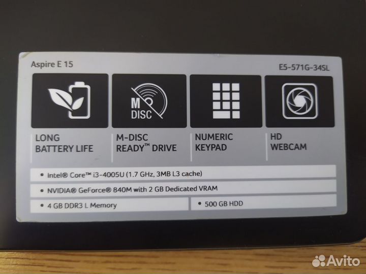 Ноутбук Acer