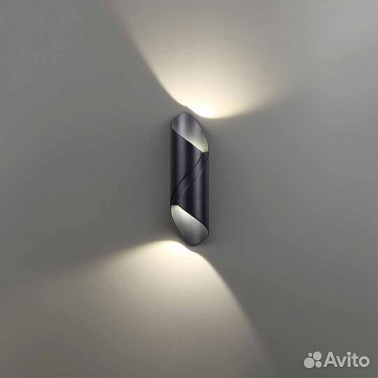 Уличный настенный светодиодный светильник Odeon Light Nature Basti 6659/10WL