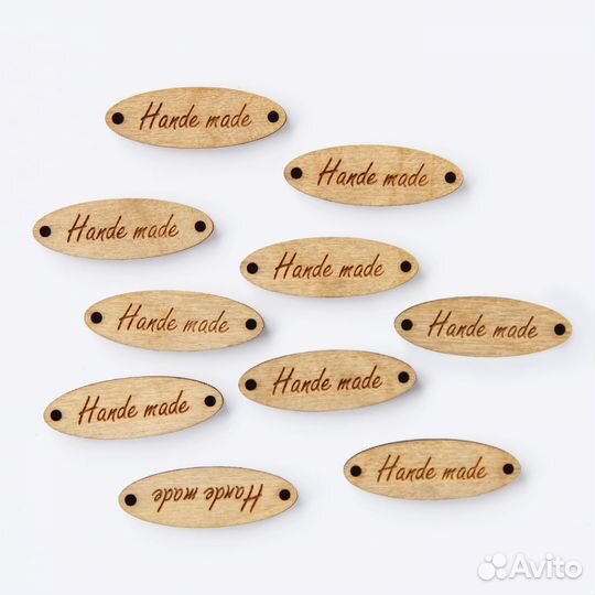 Древянные бирки hande made