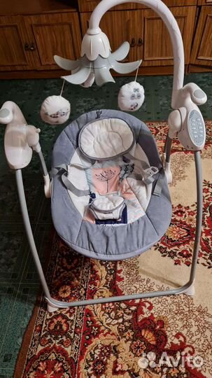 Детские электронные качели для новорожденных