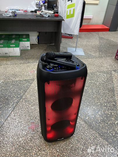 Блютуз колонка караоке