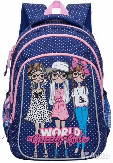 Рюкзак Grizzly RG-865-1 синий