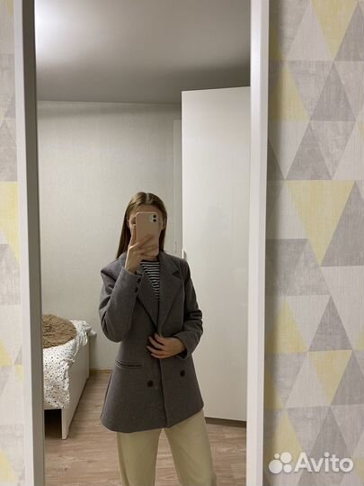 Пиджак женский теплый