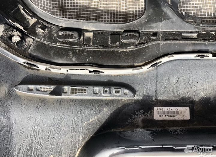 Бампер задний Mercedes GLC 300 рестайлинг AMG 2019