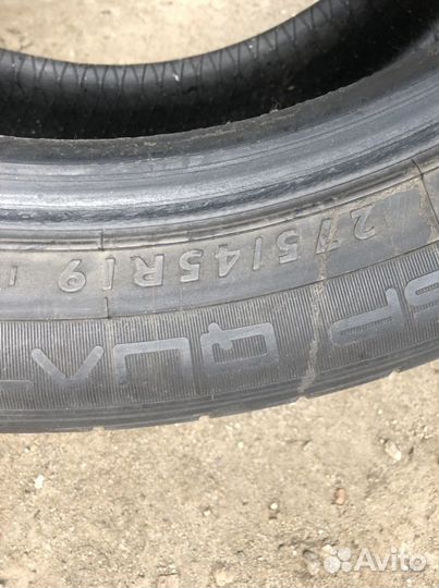 Dunlop SP QuattroMaxx 275/45 R19