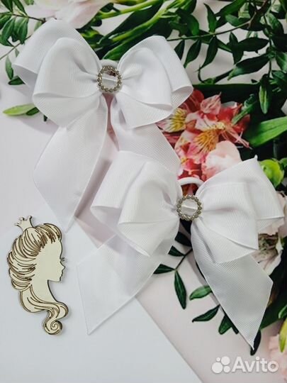 Школьные бантики ручной работы