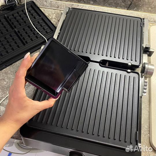 Гриль электрический новый электрогриль GRA08 razz