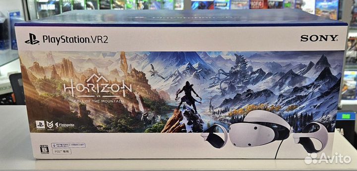 Sony playstation 5 vr2 шлем + игра horizon