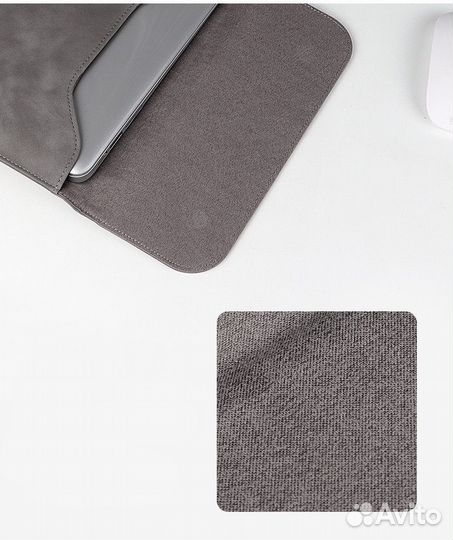 Чехол папка для макбука ноутбука 13- 15,4'