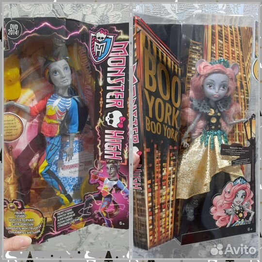 Куклы Монстер Хай Мауседес Кинг и Нейтан Рот нрфб