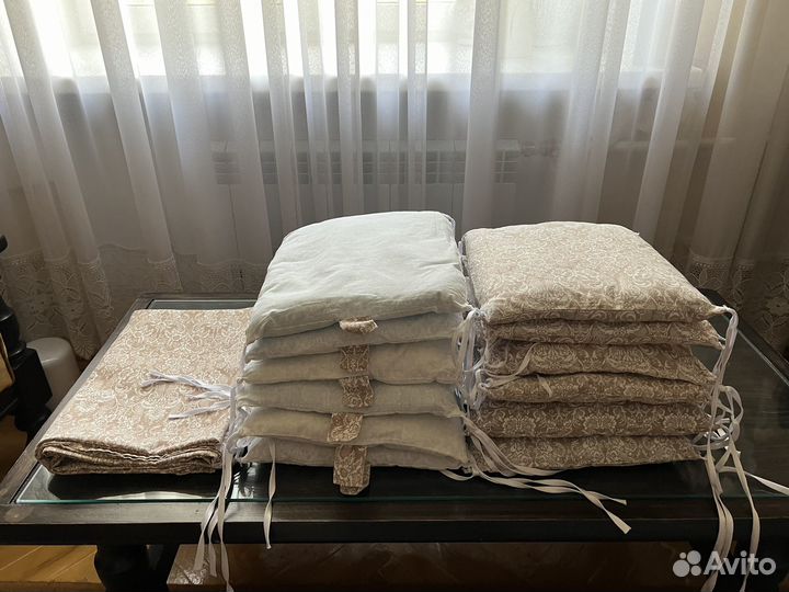 Бортики в кроватку набор