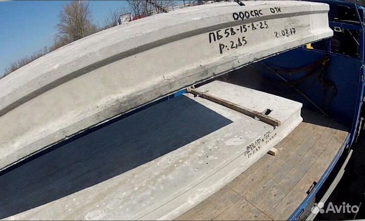 Плиты жби по размерам покупателя - армированные