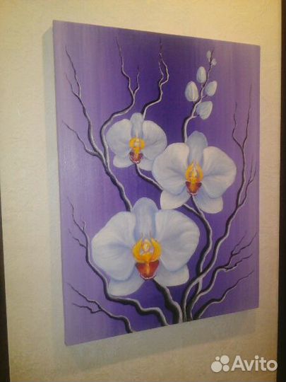 Картина, Орхидеи