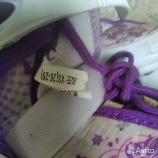 Роликовые коньки раздвижные