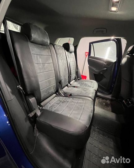 Авточехлы из алькантары Skoda Kodiaq
