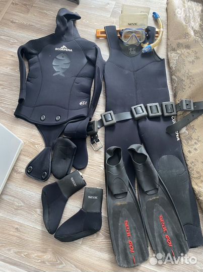 Костюм для подводной охоты