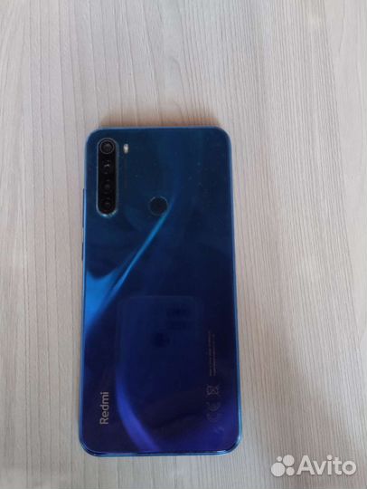 Смартфон Xiaomi Redmi Note 8 4/128GB Blue (Синий)