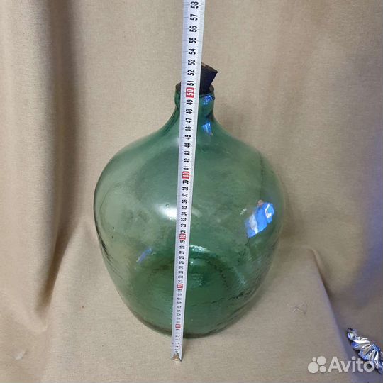 Бутыль стеклянная