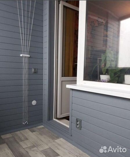 Остекление и отделка балкона