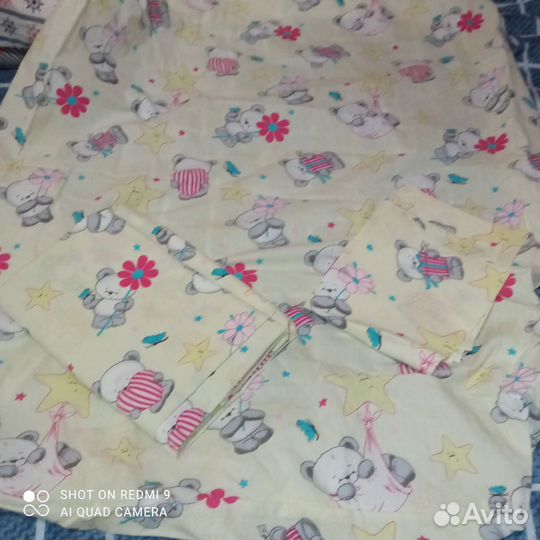 Постельное белье в детскую кроватку