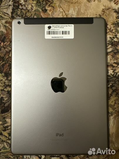 iPad air 1 32 Гб + коробка