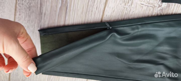 Кожаные штаны zara