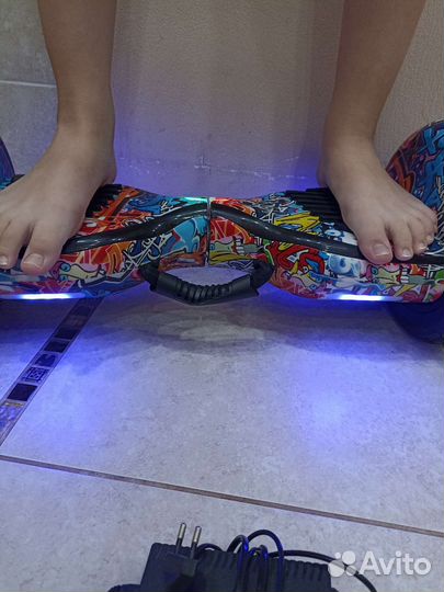 Гироскутер бу с ручкой