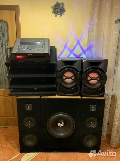 Музыкальный центр в сборе