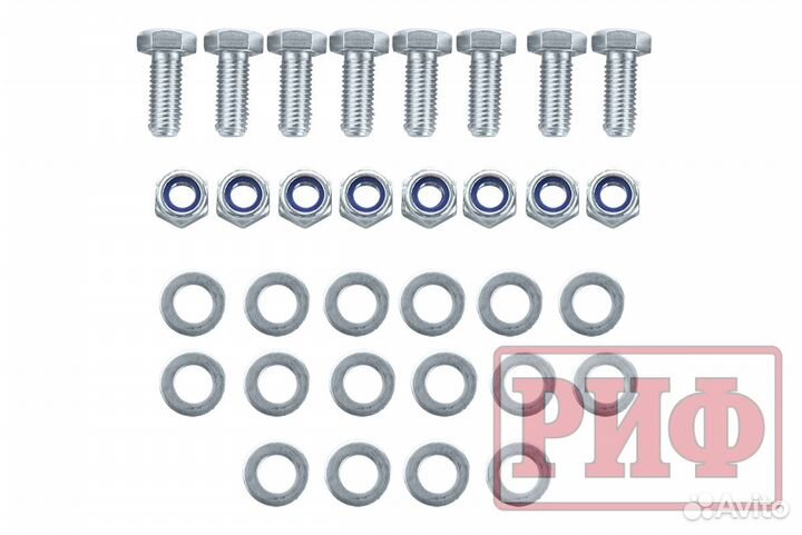 Бампер риф силовой задний Toyota Hilux 2015+