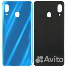 Задняя крышка для Samsung A305F Galaxy A30 (синий)