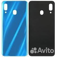 Задняя крышка для Samsung A305F Galaxy A30 (синий)