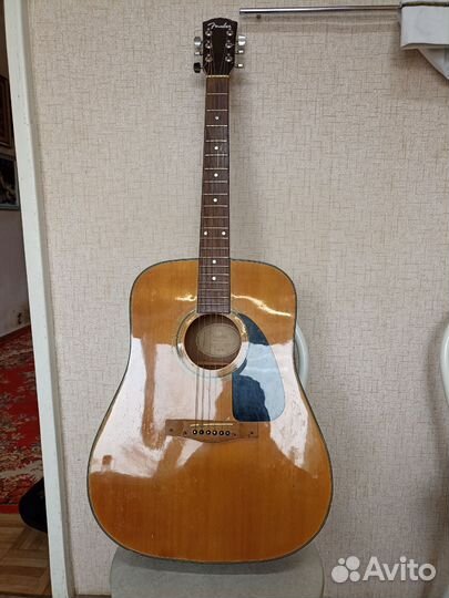 Акустическая гитара fender
