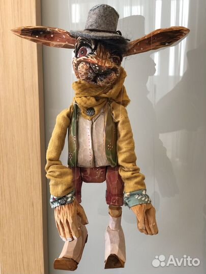 Кукла марионетка известного чешского мастера Ludek