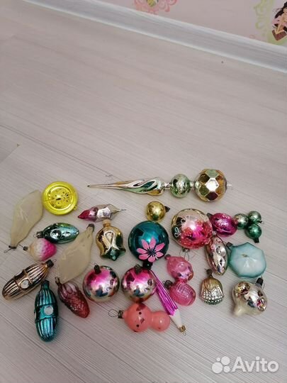 Елочные игрушки ссср(советские)