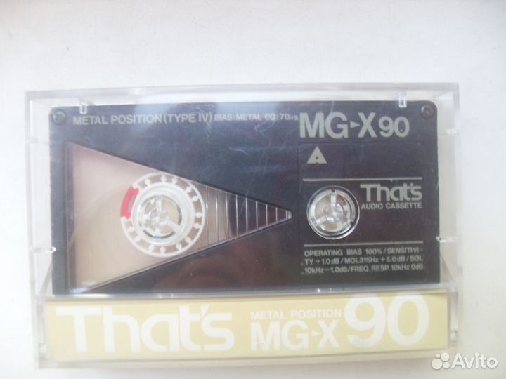 Аудиокассета Thats (That'S) MG-X 90