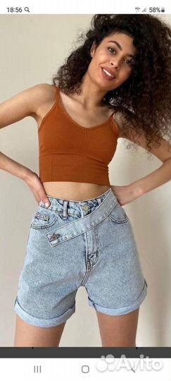Шорты джинсовые женские подростковые р. S