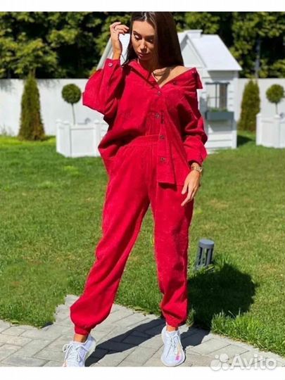 Костюм женский микровельвет