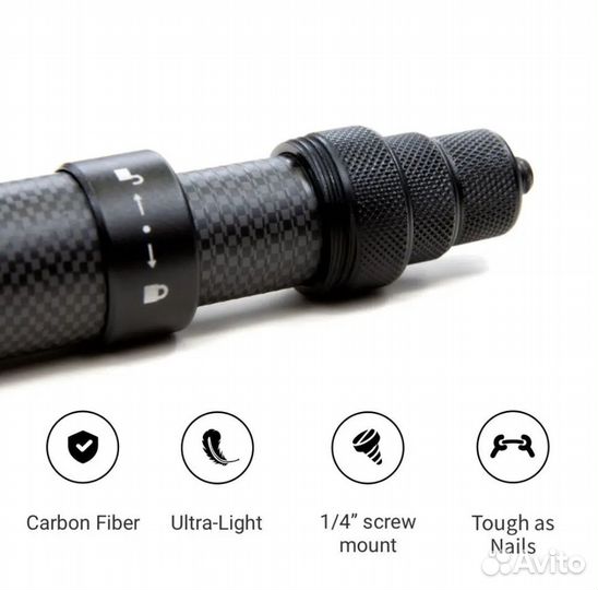 Селфи палка монопод 3м для Insta360, GoPro
