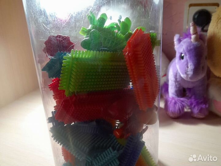 Конструктор для детей Ёжик подходит детям 2-6 лет