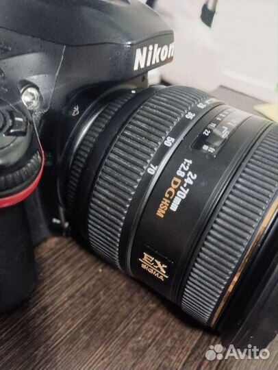 Объектив Sigma 24-70mm f/2.8 DG HSM EX Nikon F