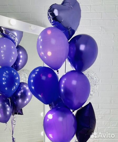 Букет и цветы из воздушных шаров