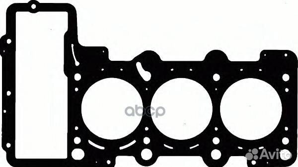 Прокладка гбц 4-6 цилиндр VAG A6 BDW 61-36040