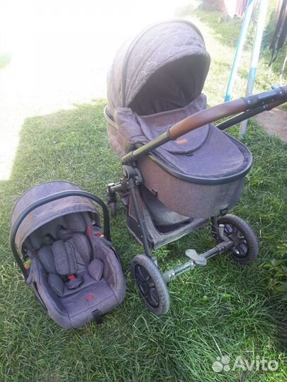 Коляска luxmom 3 в 1